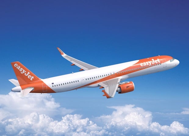 Picture of EasyJet plane