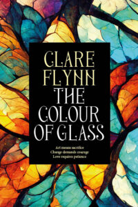 Multi-coloured cover of The Colour of Glass