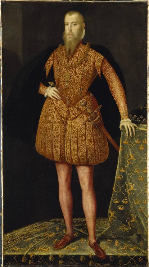 Erik of Sweden courting portrait
