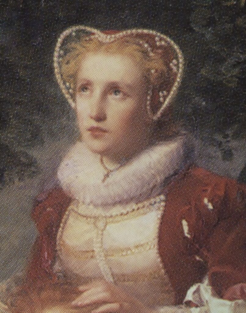 1864 painting of Catherine by Erik Johan Löfgren