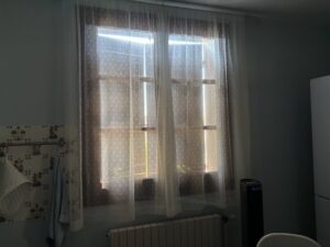 Windows and shutters closed