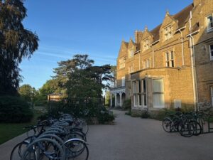 St Hilda's College, Oxford - early morning